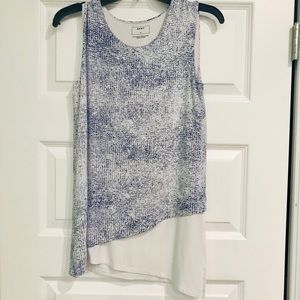 NWOT DKNY Layered Sleeveless Top, XS